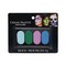 Cool Tones Makeup Palette Matte & Shimmer Eyeshadows in Blue, Grey, Silver & Mauve Shades